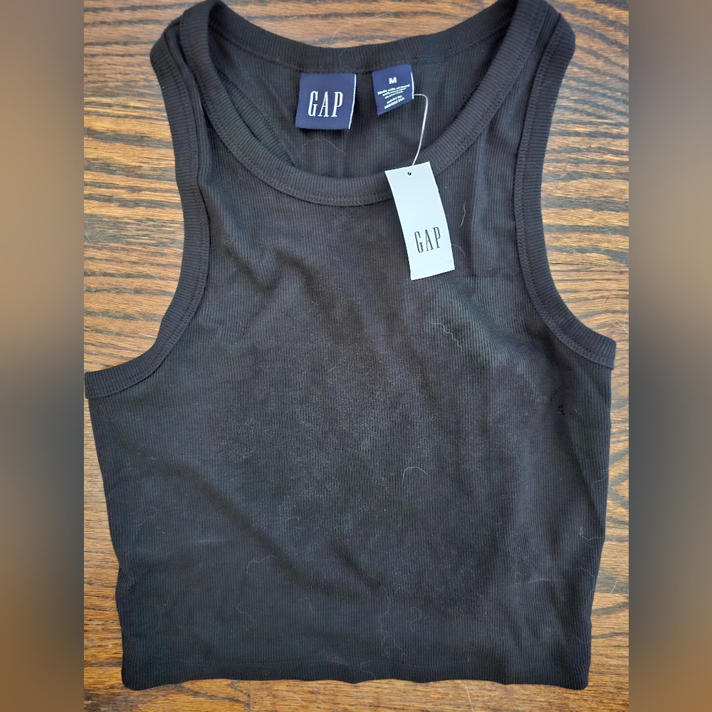 PROJECT GAP Cropped Rib Tank Top - Picture 3 of 3